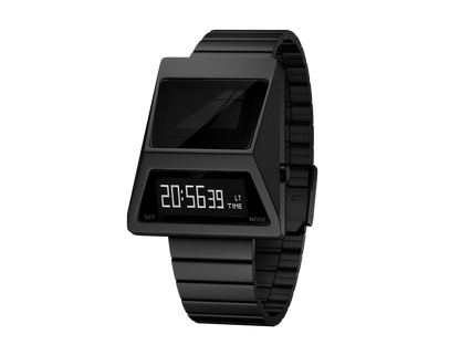 solar-powered-cyber-watches-s3000B-W-top view