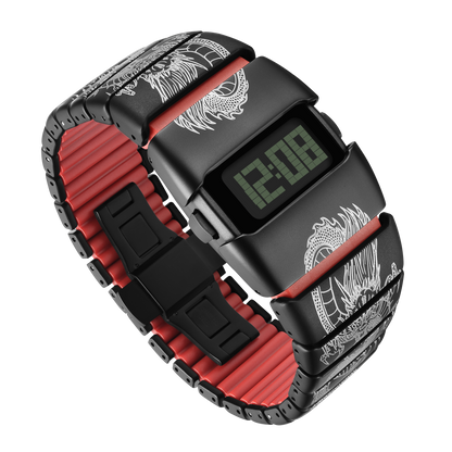 y2k-digital-watch-x6000br-dragon-rear view